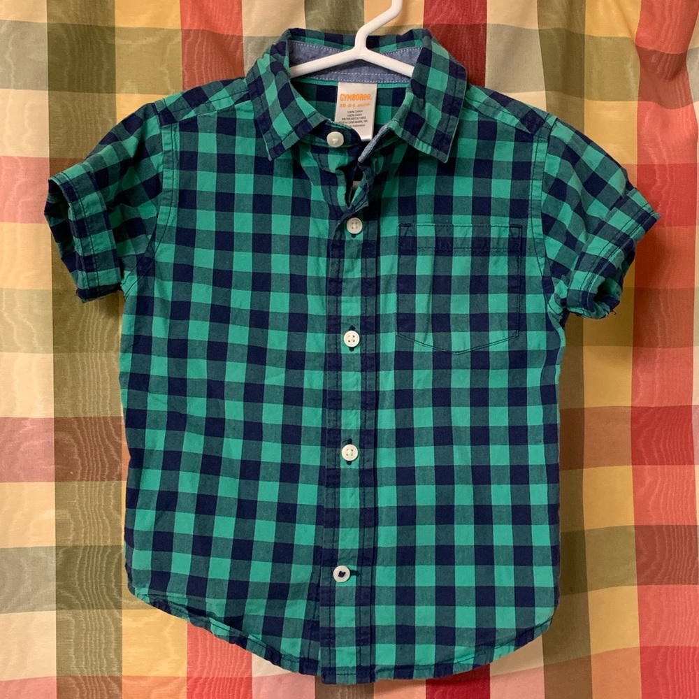 18-24 month Gymboree short sleeve button down